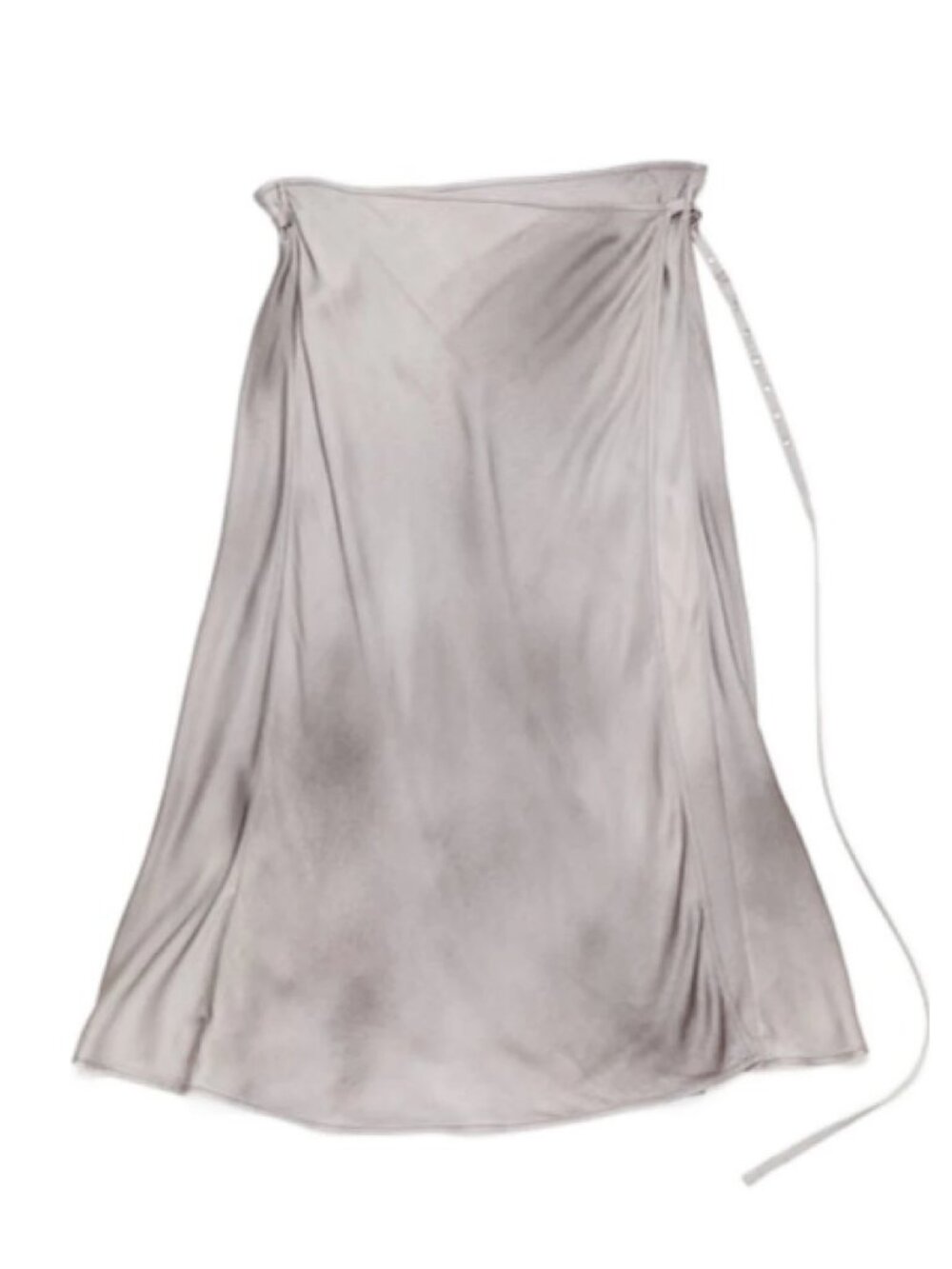 Acne Studios faded-effect midi wrap skirt